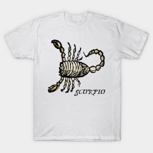 Scorpio - Medieval Astrology: T-Shirt